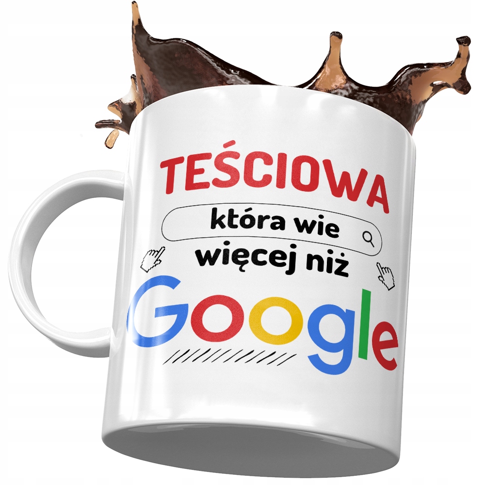 

Kubek Dla Teściowej Która Wie Więcej niż Google