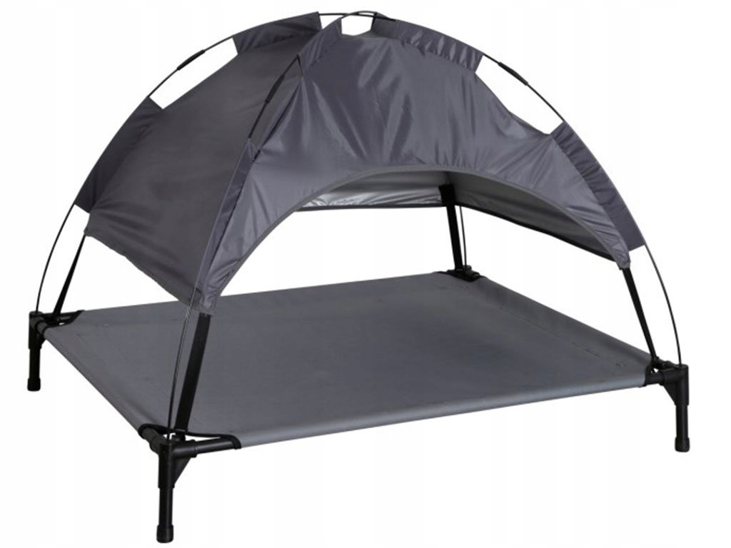 Levně Lehátko pro psa s odnímatelnou střechou KERBL80378 Vacation Top 105x86x75cm