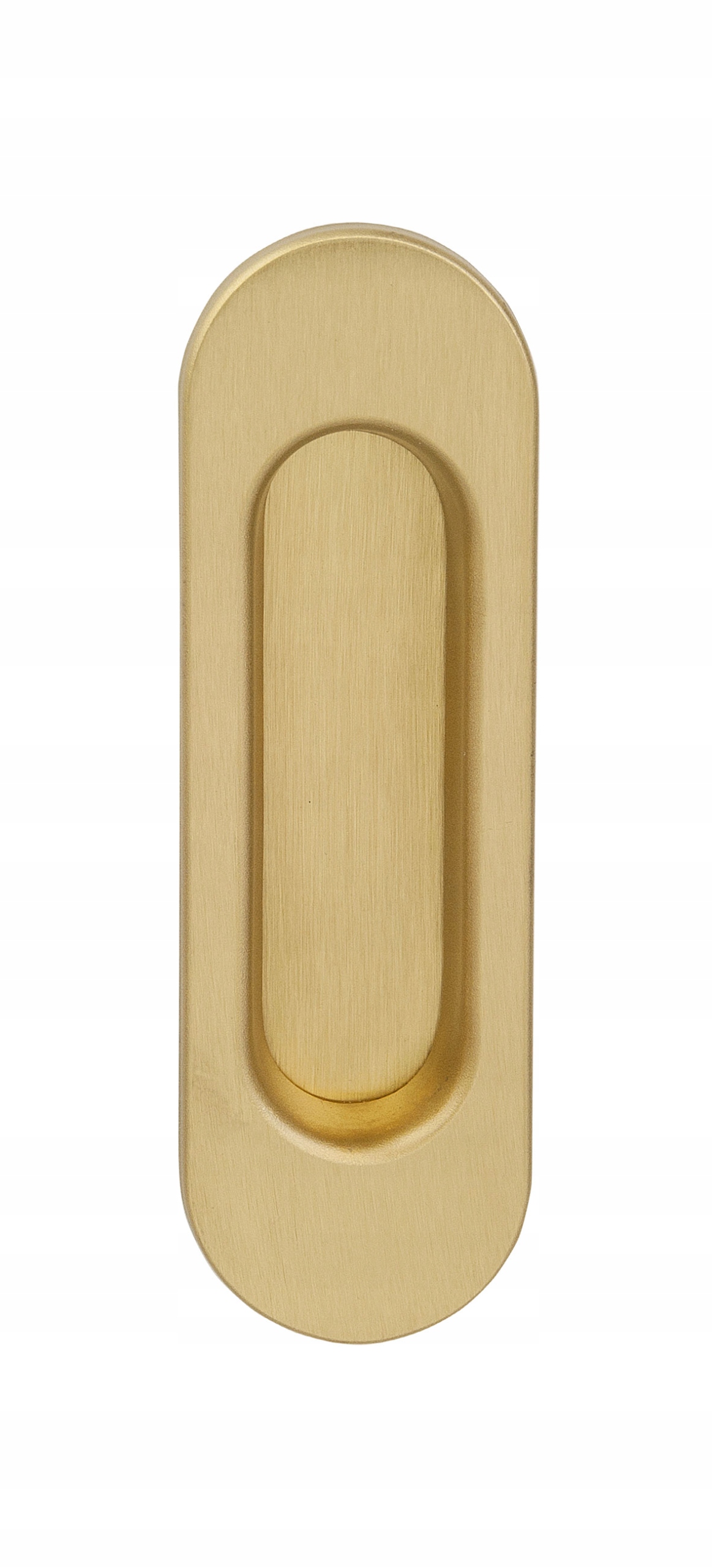 

Uchwyt owalny do drzwi przesuwnych złoty matowy