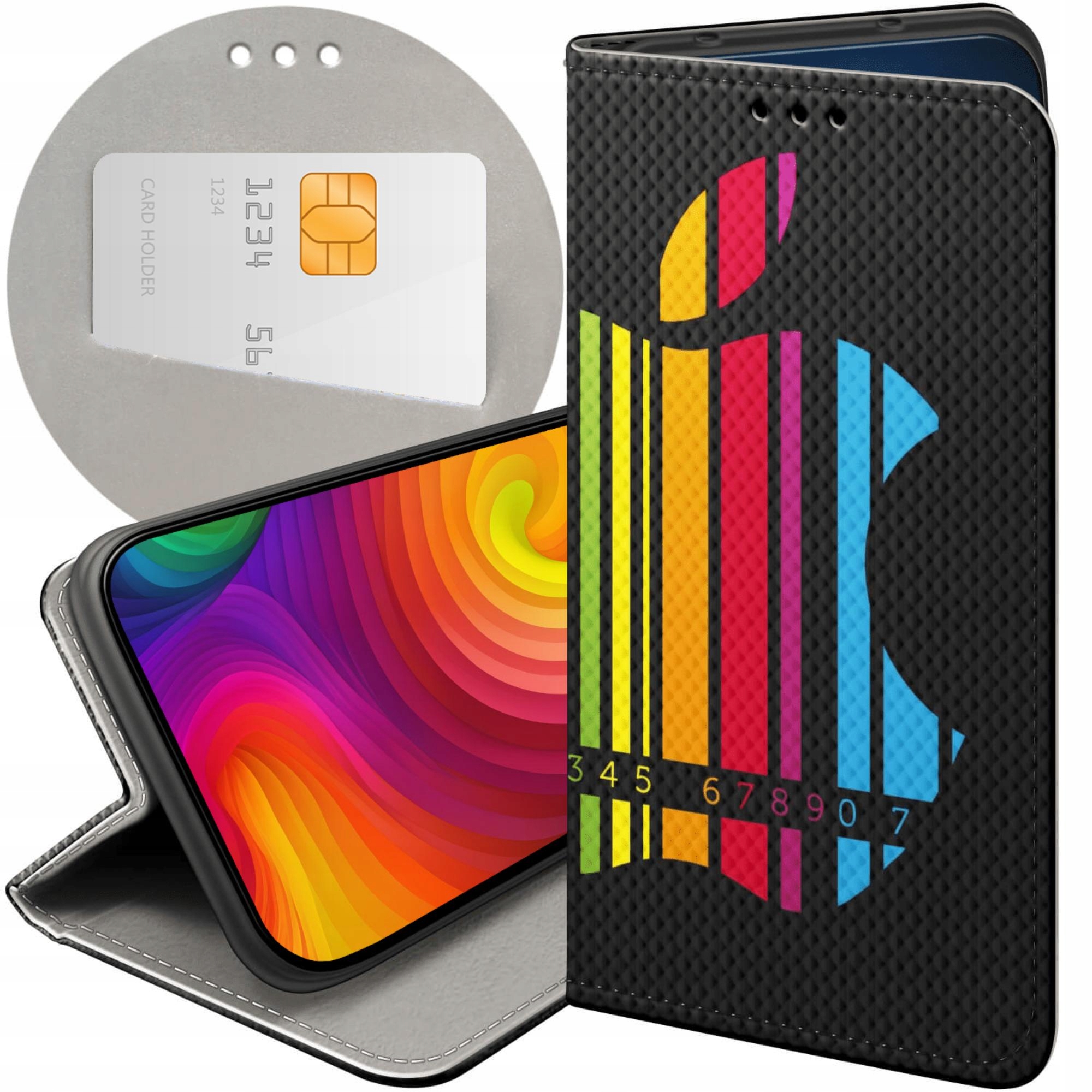 Etui Z Klapką Do Huawei P30 Pro Z Jabłkiem Jabłuszko Futerał Case