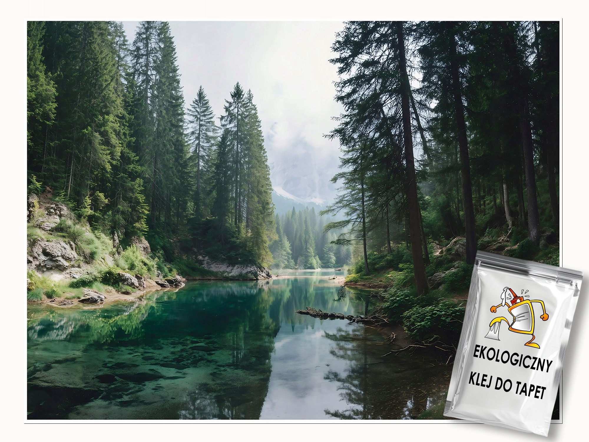 Fototapeta Les Řeka Příroda Krajina Ložnice Obývací Pokoj Tapeta Flizelina 250x175