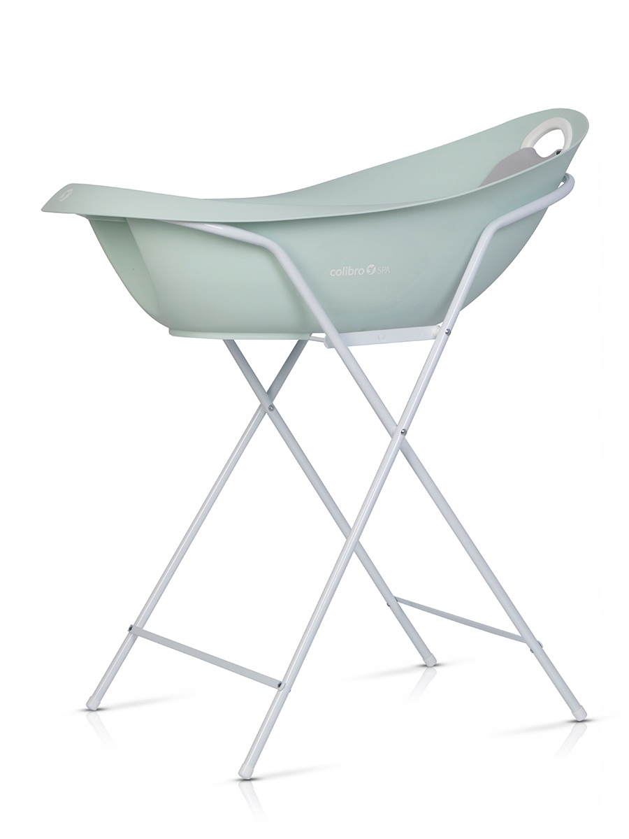 Wanienka ze stojakiem dla dziecka dla niemowlaka DUŻA 2w1 GUMOWY ZAWÓR SPA Stan opakowania oryginalne