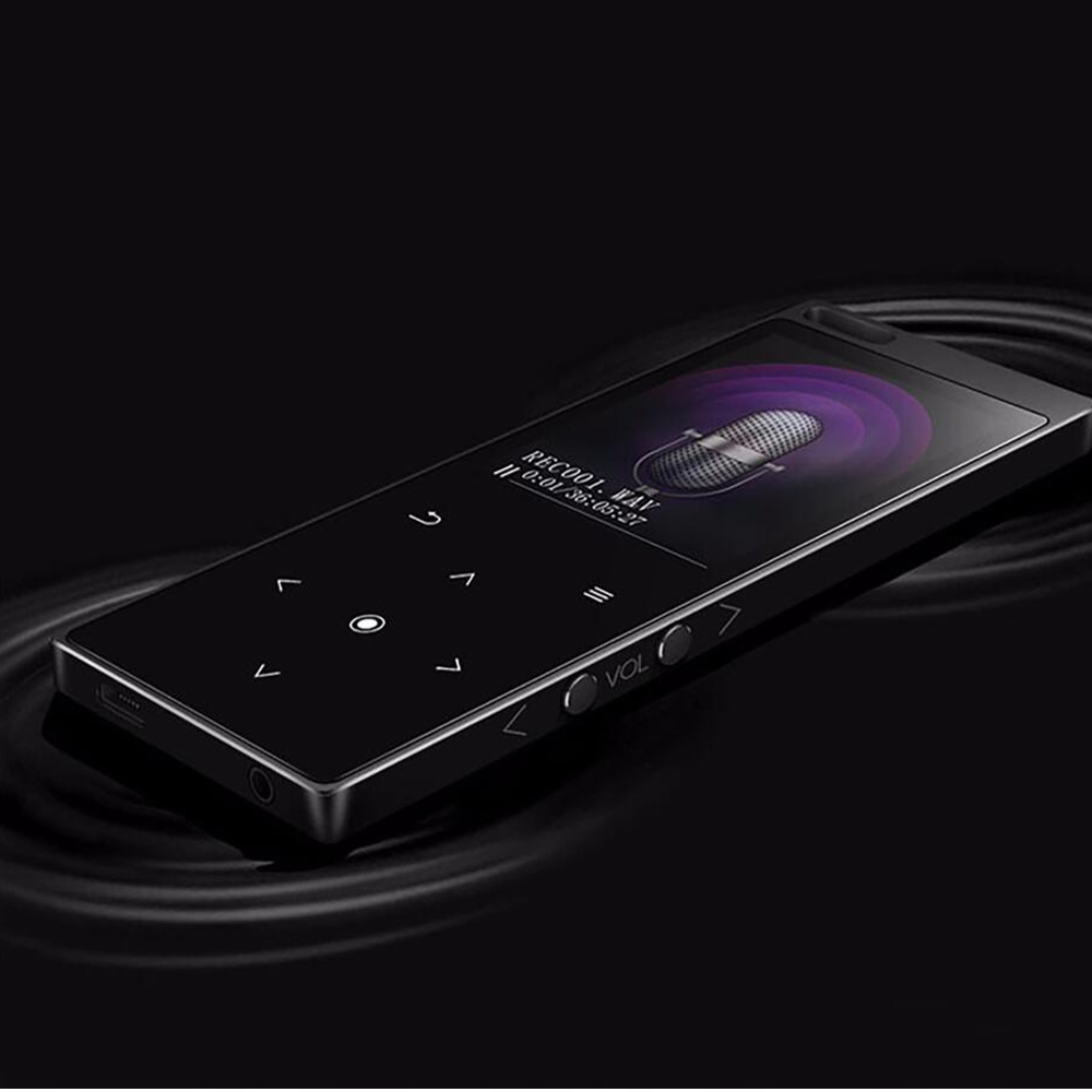 ODTWARZACZ MP4 64G BLUETOOTH RADIO PRZENOŚNY CZARNY+ SŁUCHAWKI Kolor czarny