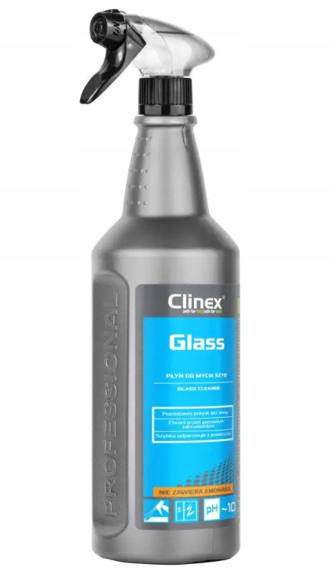 

Clinex Glass płyn do mycia okien szyb Bez Smug 1l