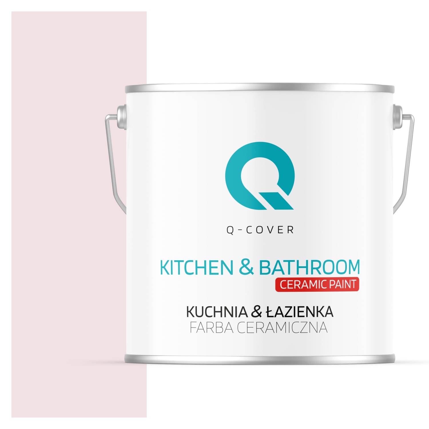 Kúpeľňová Farba Vodotesná Kuchyňa Farba Biela Zlomená V Ruži H3678 Mat 5L