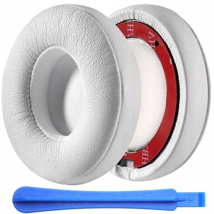 BIAŁE GĄBKI NAUSZNIKI EAR PADY DO BEATS SOLO 2. 3