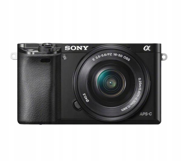 Камера Sony Alpha A6000 ILCE - 6000y + 2 объектива датчика размера APS-C