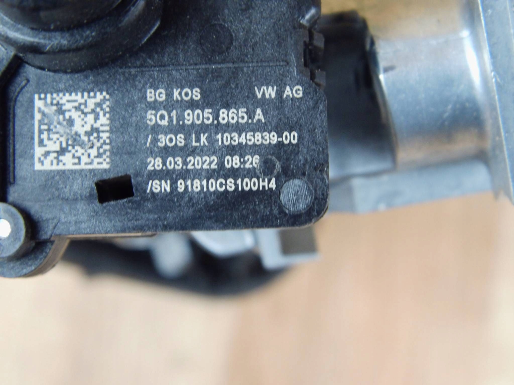ignition Audi Q2 2022 ignition key lock cylinder of a lock 5Q1905865A