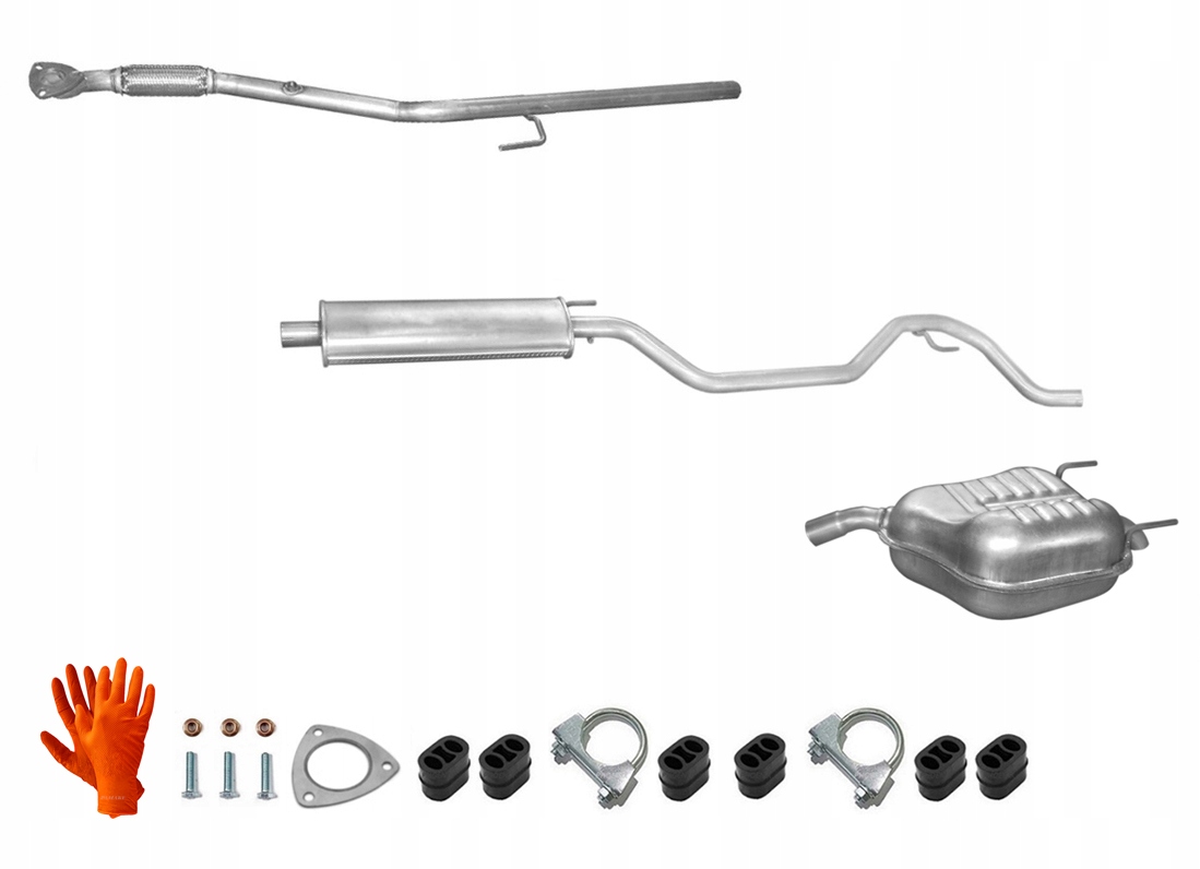 OPEL VECTRA C 1.6 1.8 (2002-2005) UKŁAD WYDECHOWY