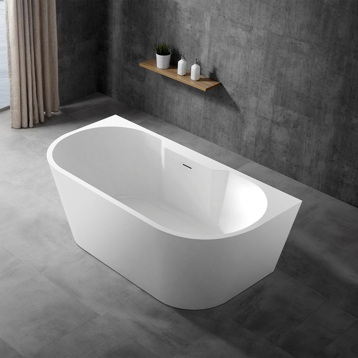 WANNA WOLNOSTOJACA PRZYŚCIENNA 170 CM x80 HAGSER