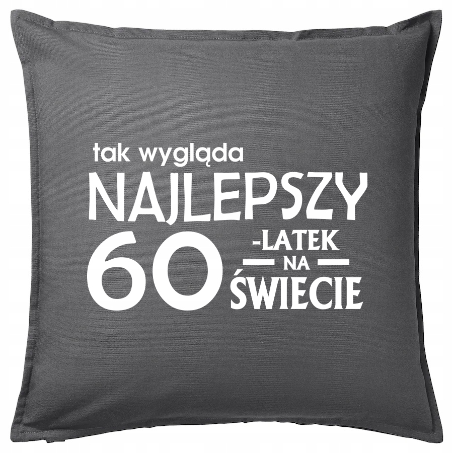 

Najlepszy 60-LATEK 60 Urodziny poduszka
