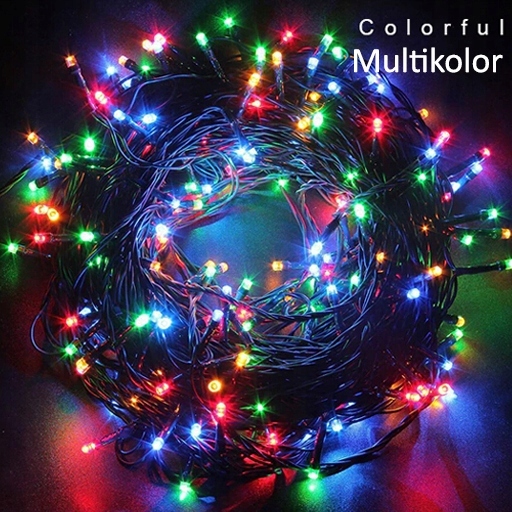 LAMPKI CHOINKOWE MOCNE 100 LED ZEWNĘTRZNE/WEW Marka inna