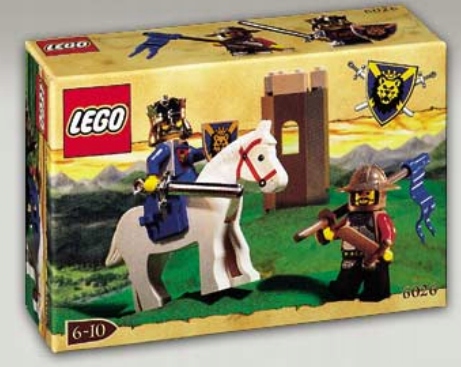 Lego 6026 Knights' Kingdom Król Leo
