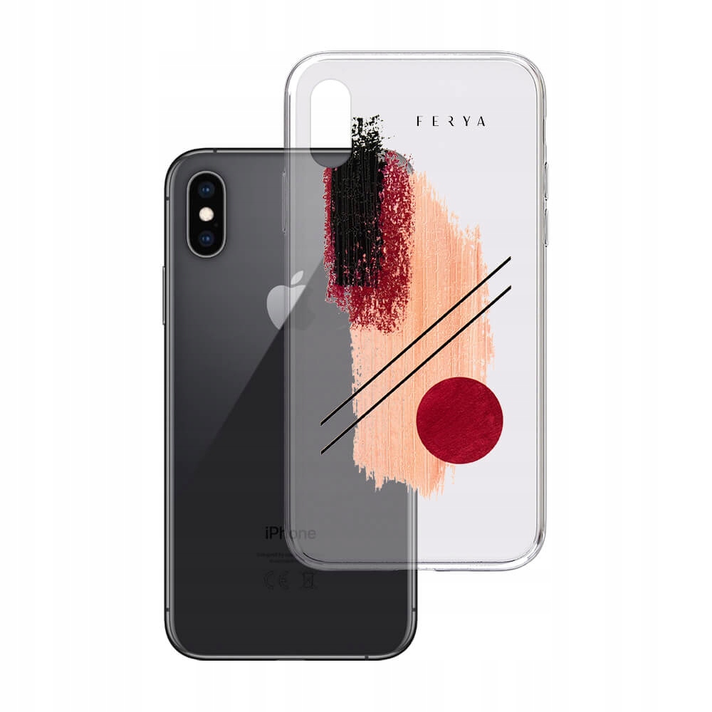 

Etui na iPhone Xs Max 3mk ferya Abstract Slim Case