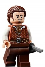Lego Figurka 10365 Piráti z Karibiku Will Turner zbraň N