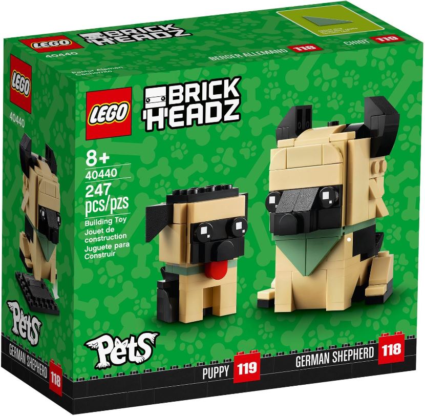

Lego Brickheadz 40440 Owczarek Niemiecki