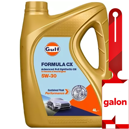 Gulf Formula CX 5W30 4L syntetyczny olej silnikowy