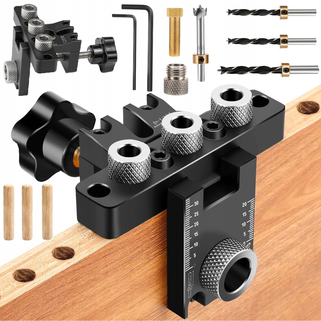 Sada Šablon Pro Vrtání Nastavitelných Čepových Svorek 8/10/15 MM