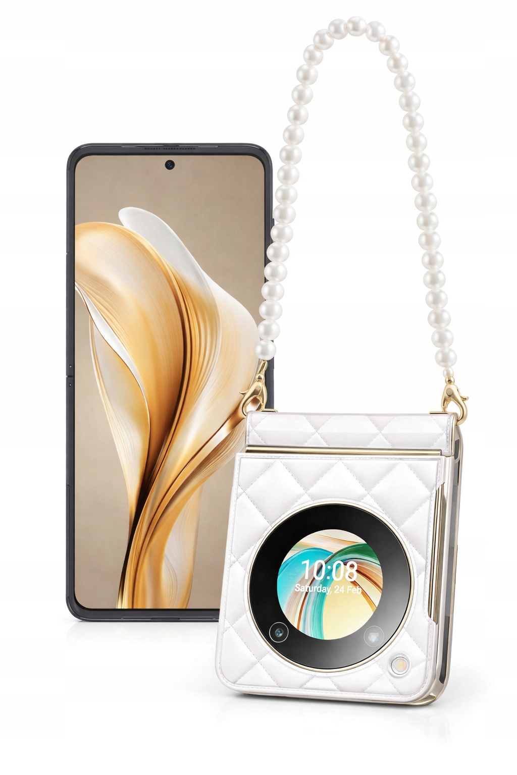 Smartfon Nubia Flip 5G Składany 8/256GB Czarny Etui