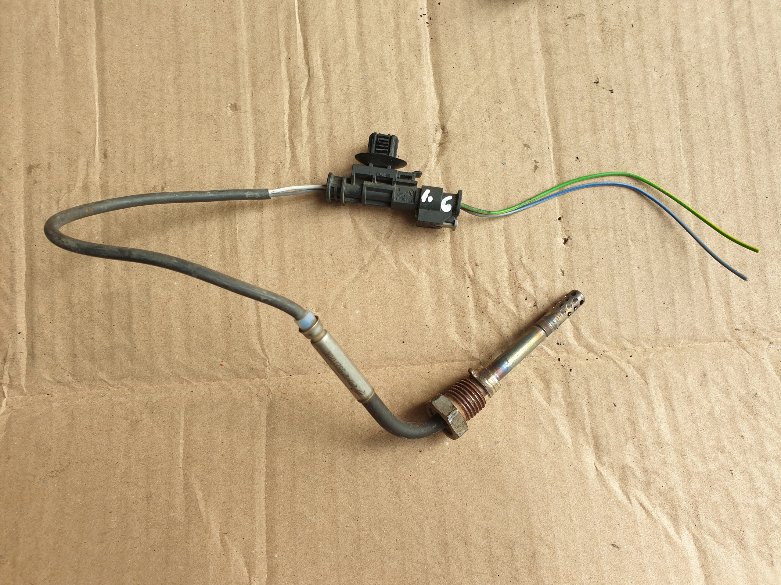Sensor TEMP. Gase FIAT 500 TIPO 1.6 MULTI JET 55271704