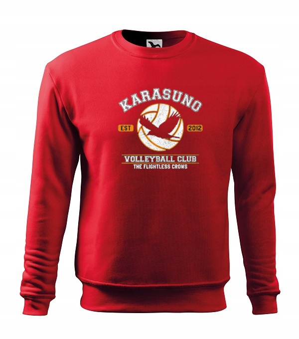 

Bluza Karasuno Haikyuu Męska Bez Kaptura - L