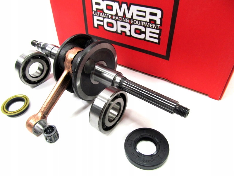 WAT000133-B - Вал + підшипники Minarelli Aprilia SR 50 Rally Sonic