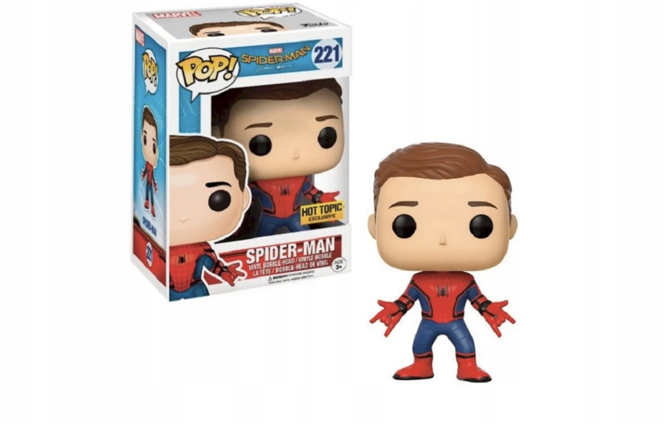 Funko POP Marvel: Spider-Man Unmasked 221 Hot Topic
