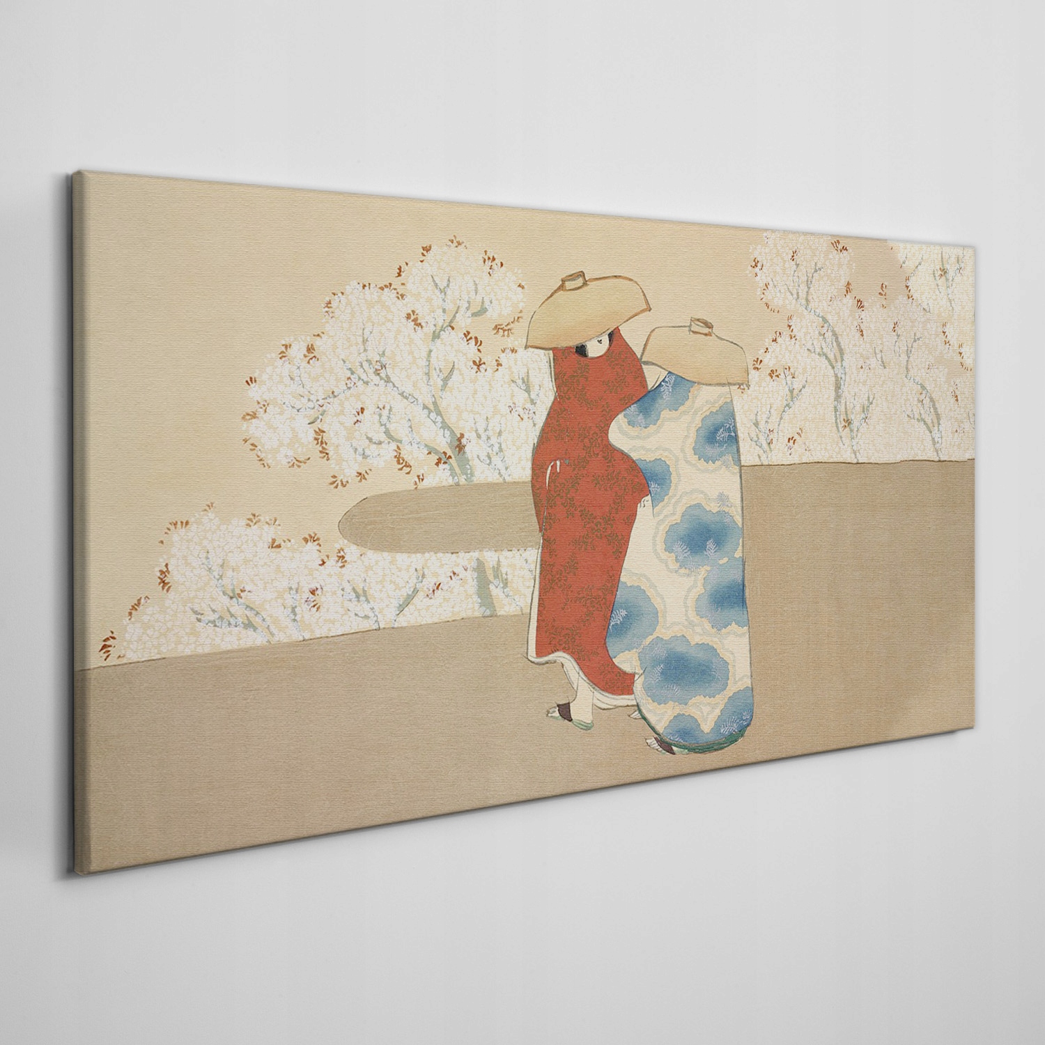 

Foto-obraz na ramie płótno Ludzie drzewa 100x50 cm