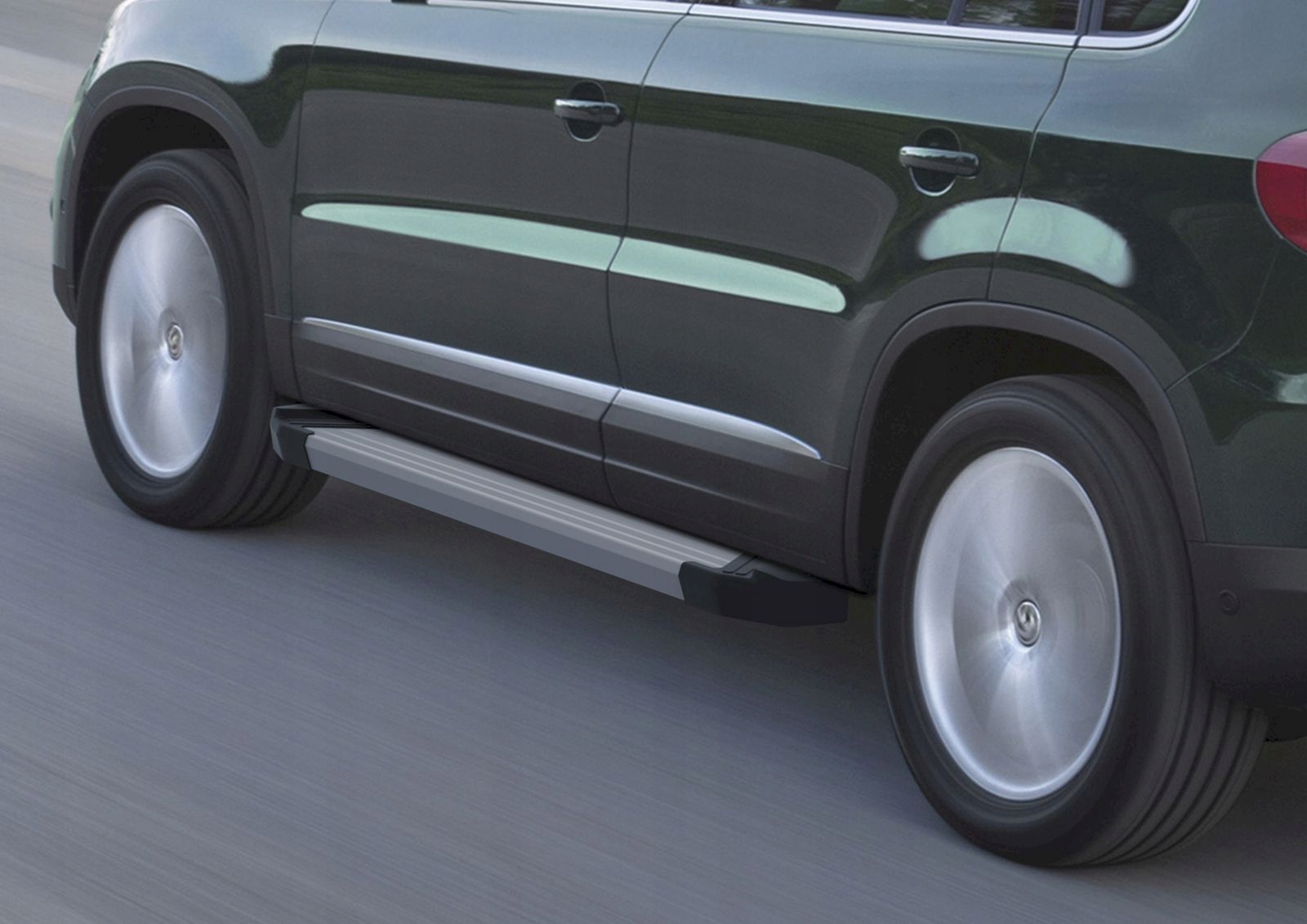 Stopnie boczne VW Tiguan 2007-17 orurowanie TUV