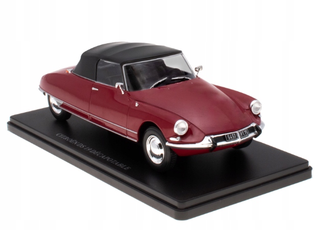 Citroën Ds 19 Décapotable 1:24 Hachette