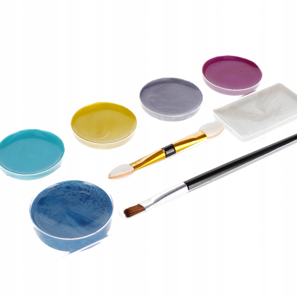 FARBY DO TWARZY 6KOL+AKC MOTYL ST