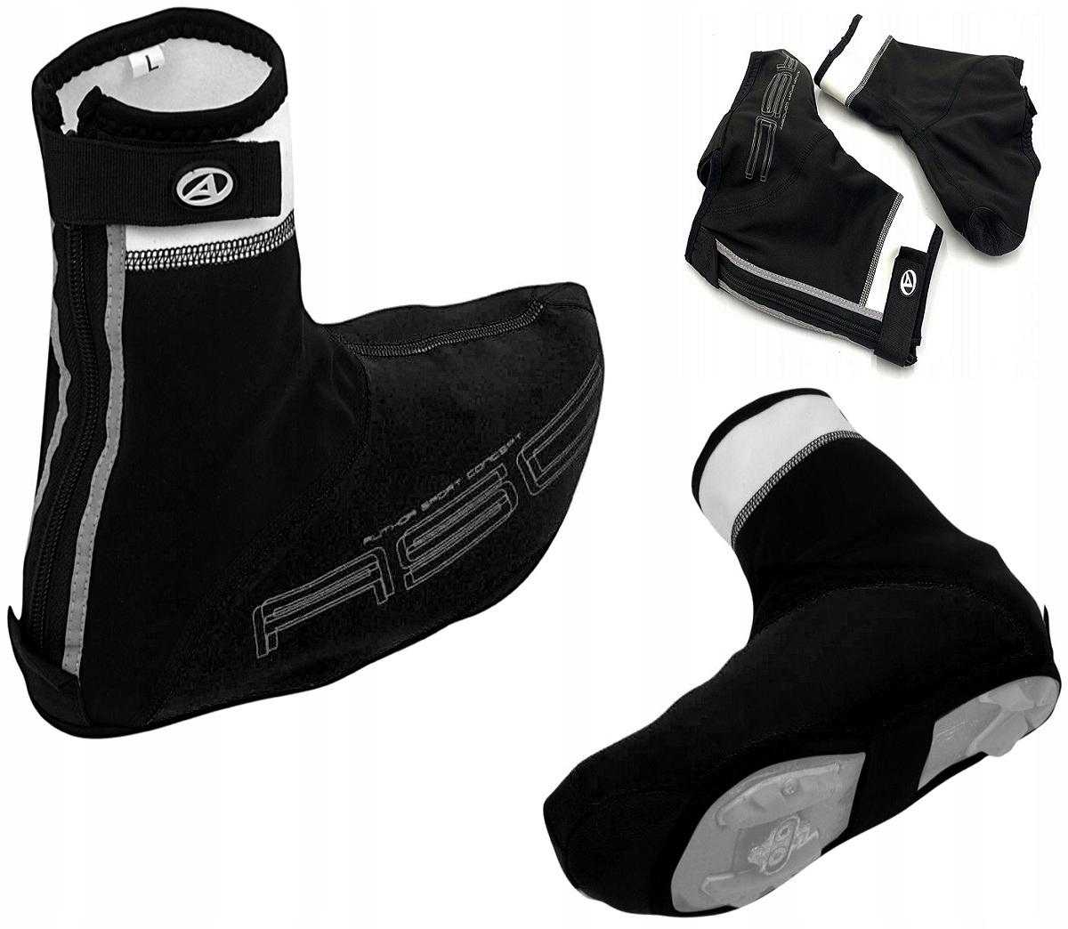 Zimní návleky na boty Author Winterproof 43-44 černobílé