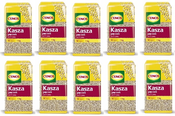 Levně 10 x 1 kg Cenos Ječná kaše pupečník Svařovací