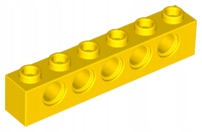 

Lego Technic 3894 Belka 1x6 żółta Nowa (2g)