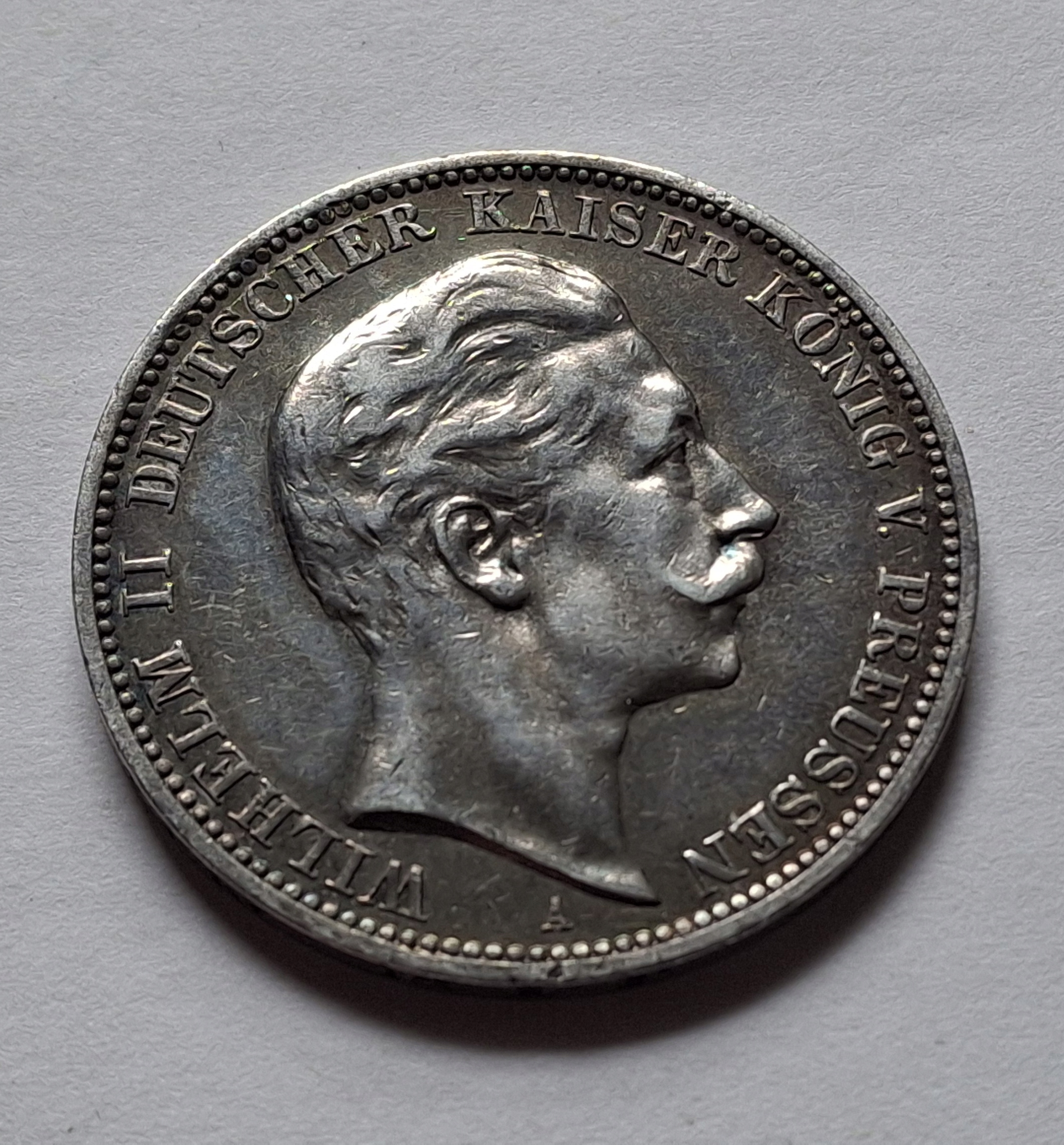 3 MARKI 1912 A - SREBRO