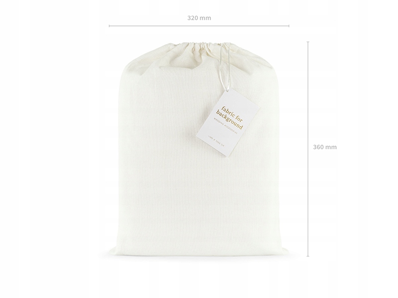 Mušelínová Tkanina Na Pozadí Pro Svatba Křest 10 m