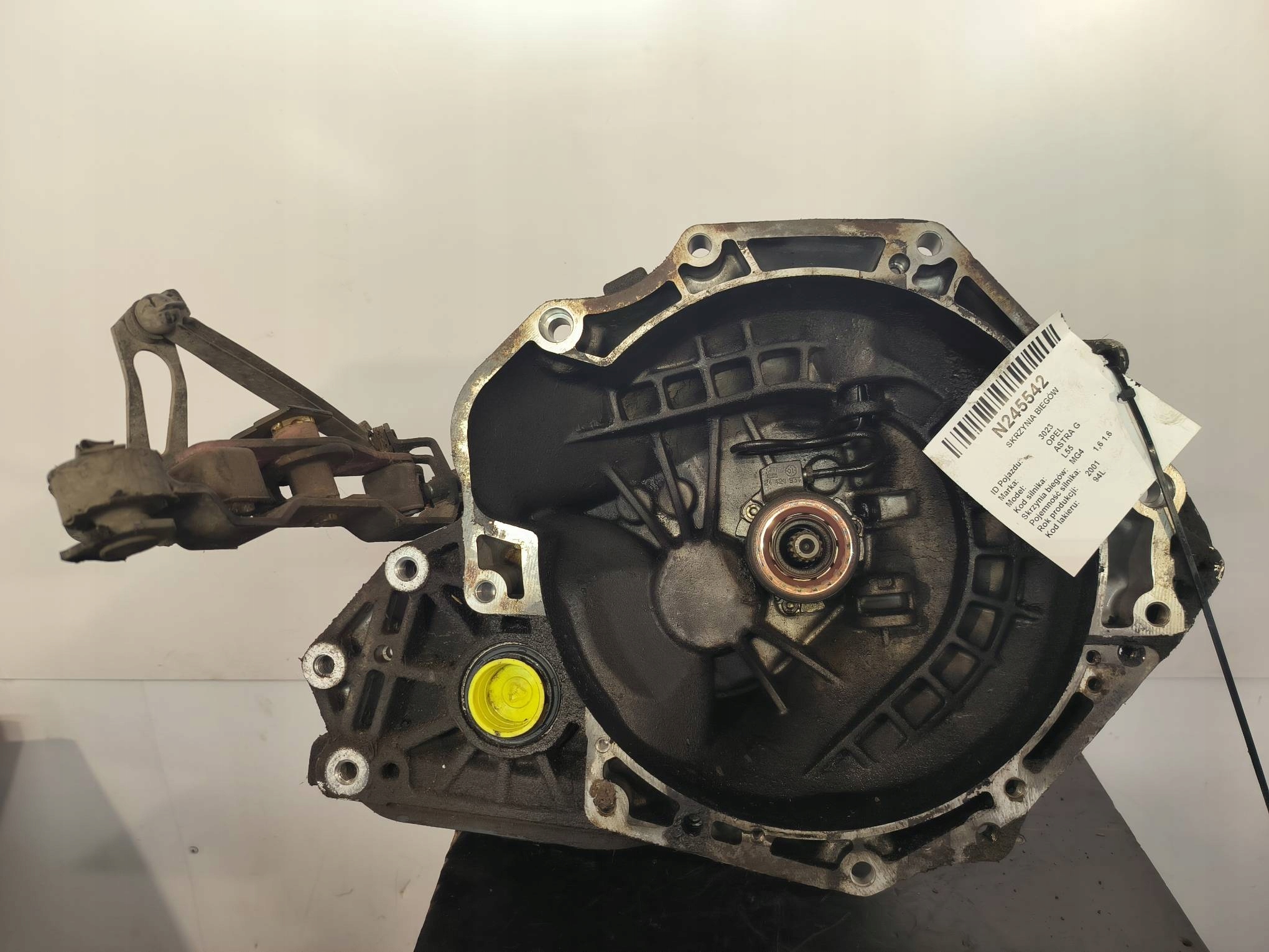 gearbox, 1.6 2001 OPEL ASTRA G