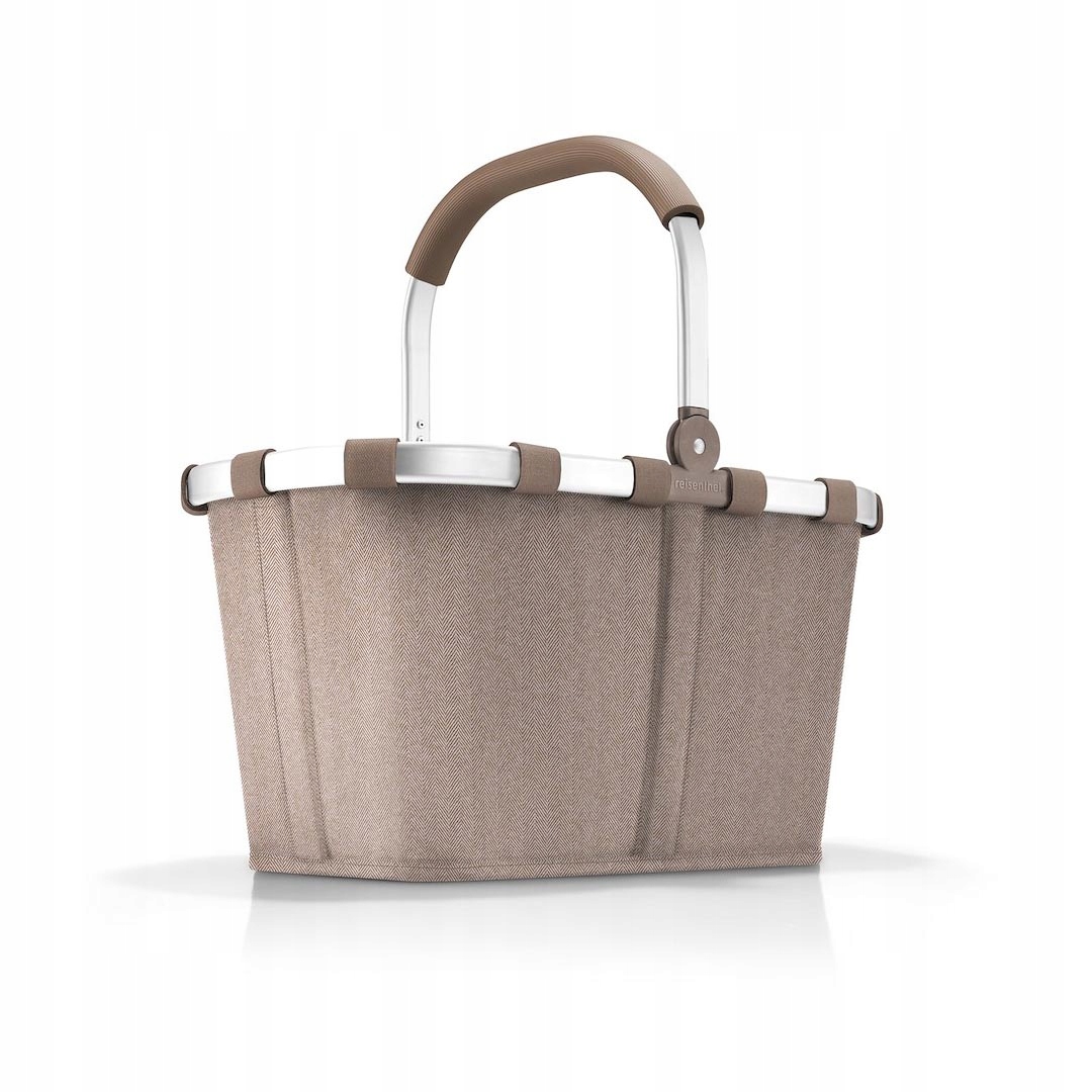 Nákupný košík Carrybag Herringbone mokka Reisenthel