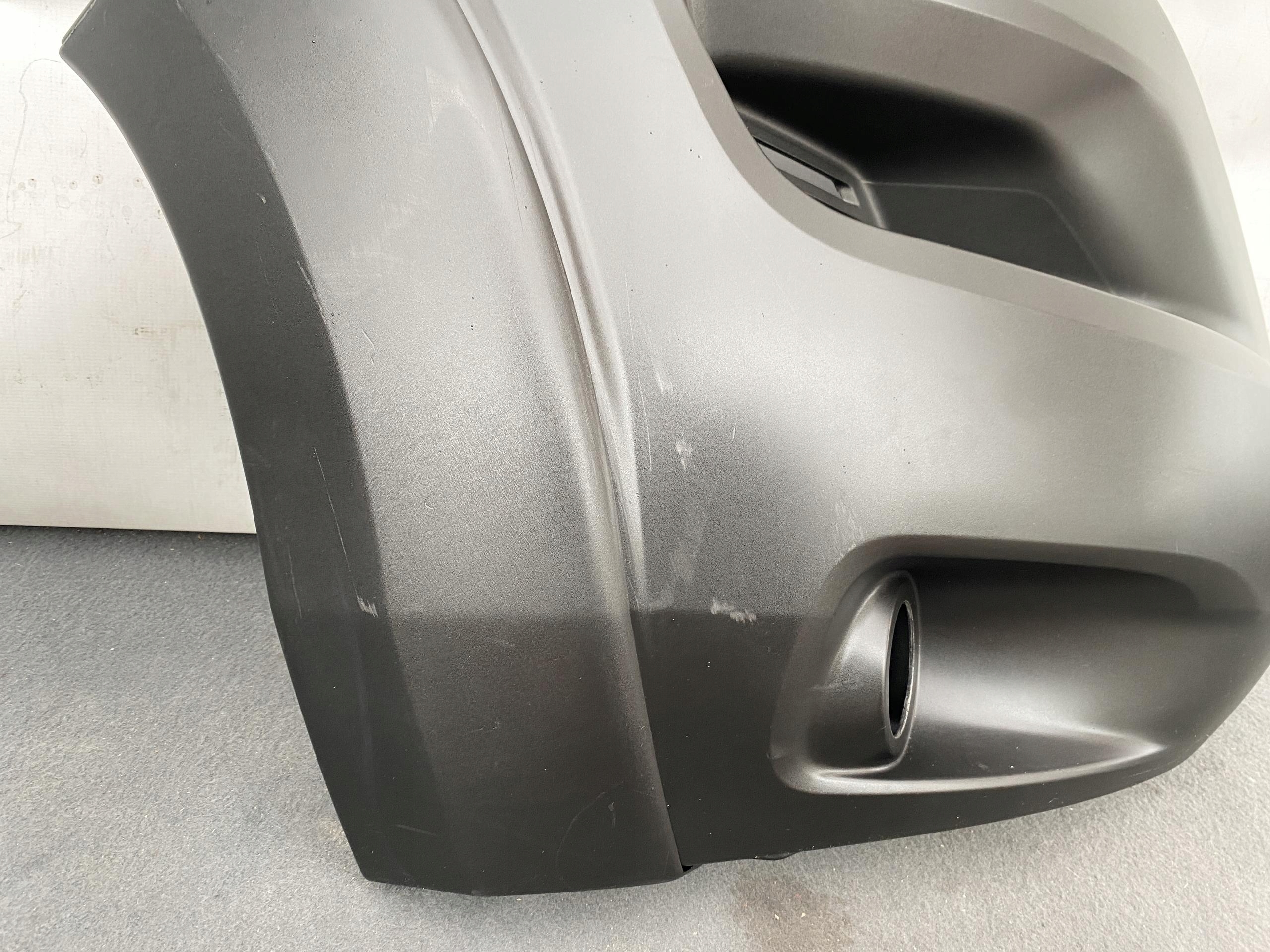 DUCATO BOXER JUMPER 17- bumper corner front right moulding fog light black