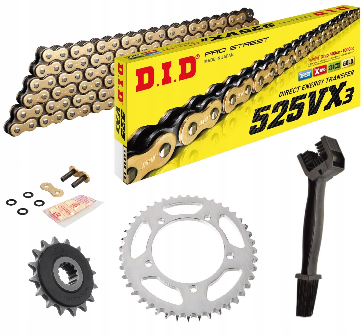 ПРИВОД DID HONDA CB600F 07-13 HORNET ДЕМПФЕР ВИБРАЦИИ