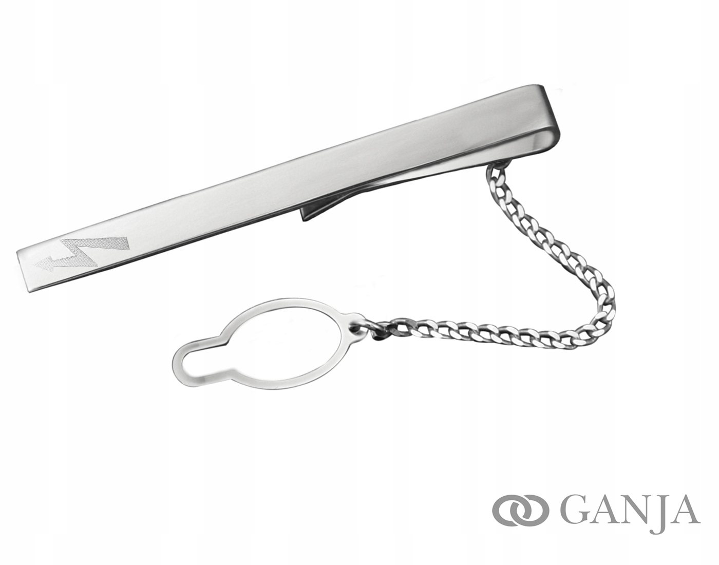 Spinka do krawata dla ELEKTRYKA Ag925 RODOWANA