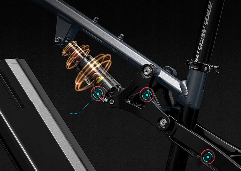 Lankeleisi Rower elektryczny RV700 1000W 16Ah 130KM 45km/h Model RV700 48V 16AH 45km/h 130KM MTB