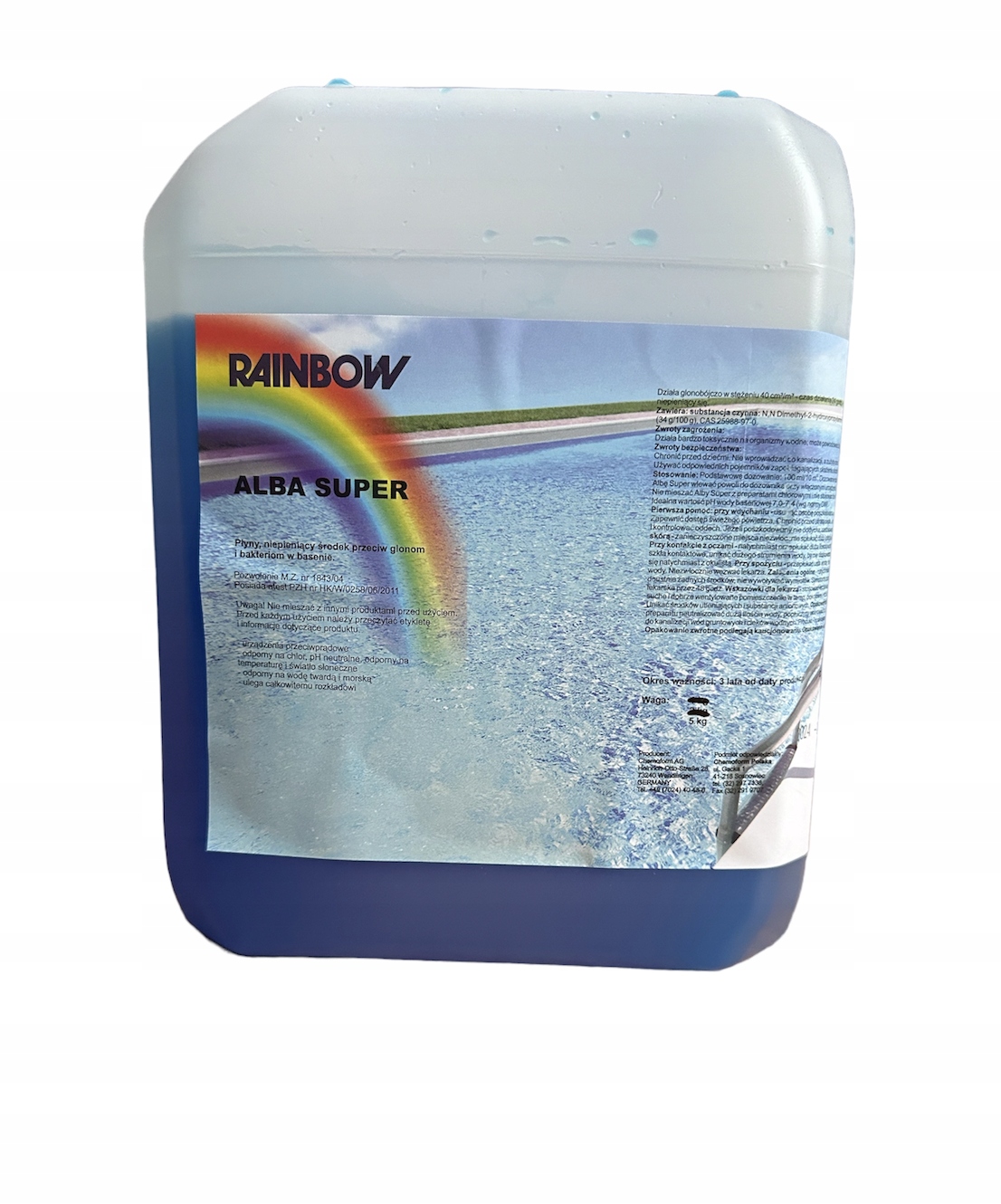 Alba Środek przeciw glonom płynny Rainbow 5kg