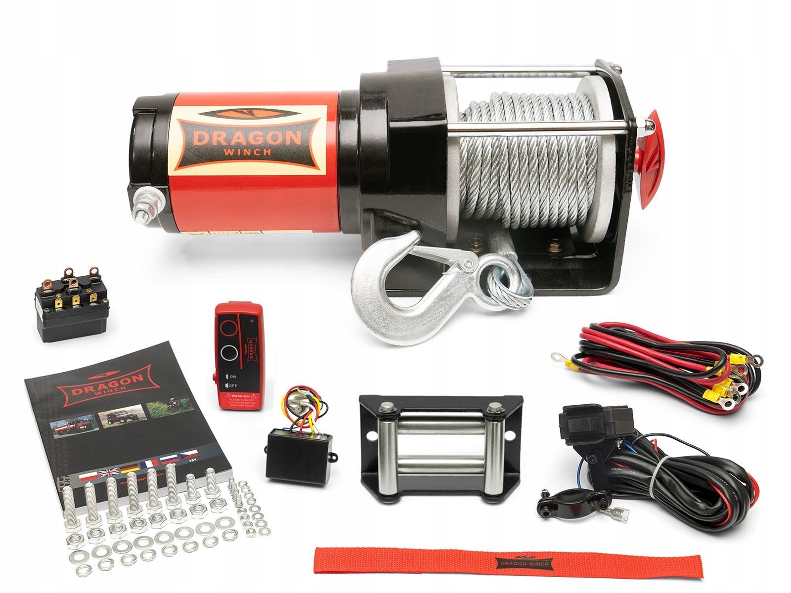 1.4T Elektrický Naviják 12V Lanový Naviják quad pluh čtyřkolky atv pilot