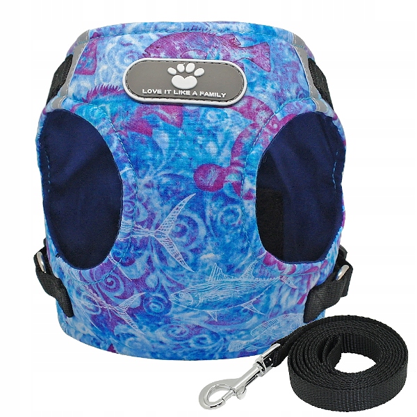 

Komplet szelki i smycz Sea S