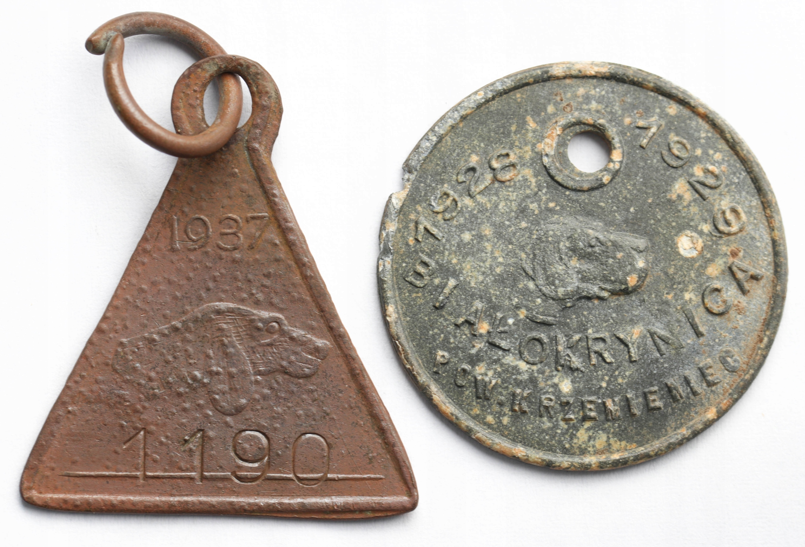 Psi numerek zestaw 2 szt.