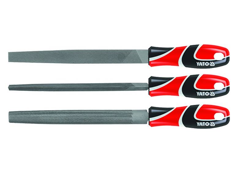 PILNIKI DO METALU komplet 3SZT. 250MM YT-6237