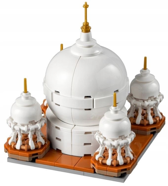KLOCKI LEGO ARCHITECTURE 21056 TADŻ MAHAL INDIE TAJ MAHAL ŚWIĄTYNIA MIŁOŚCI Wiek dziecka 18 lat +