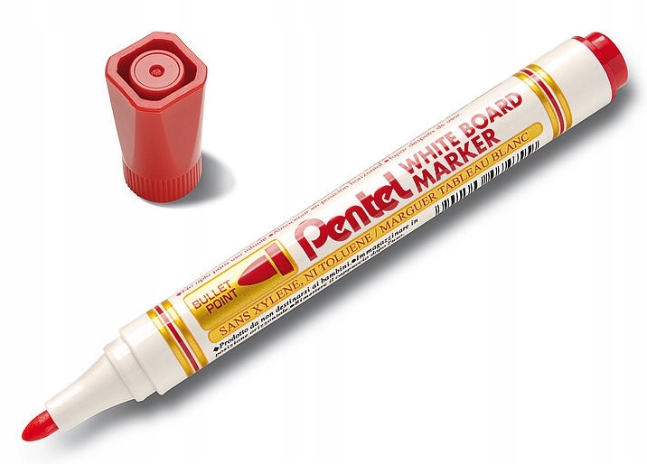 

Marker Pentel MW85 Do Tablic Suchościeralny Czerw