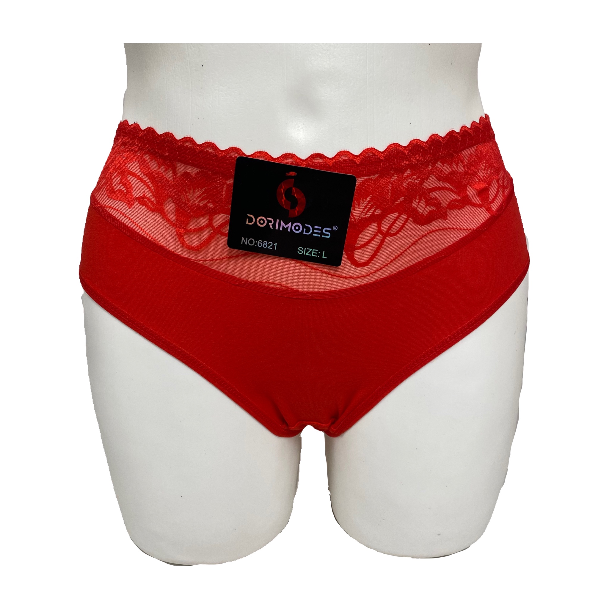 FIGI MAJTKI DAMSKIE DORIMODES BAWEŁNA 6821- RÓŻNE KOLORY XXL Cechy dodatkowe Jednokolorowe Koronka